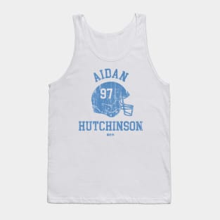 Aidan Hutchinson Detroit Helmet Font Tank Top